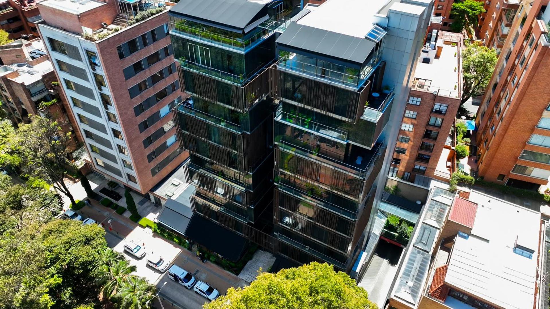 Ghl Bioxury Hotel Bogotá Exterior foto The building from above