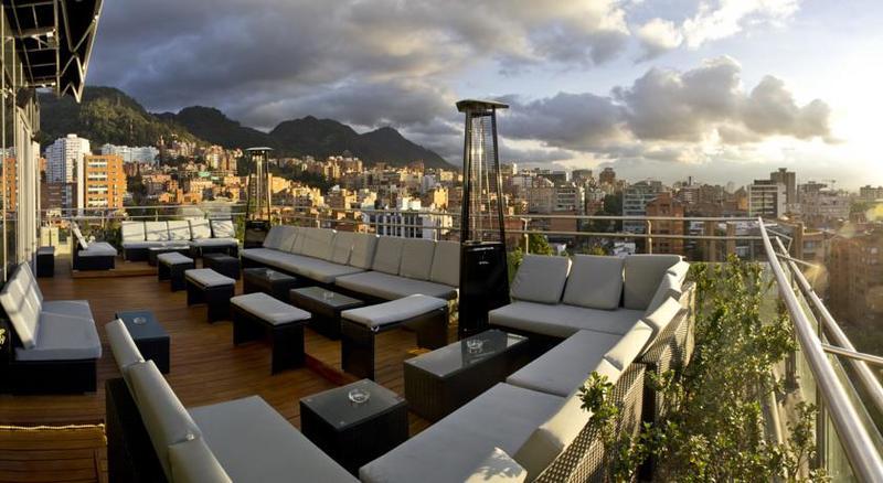 Ghl Bioxury Hotel Bogotá Exterior foto The Sky Bar